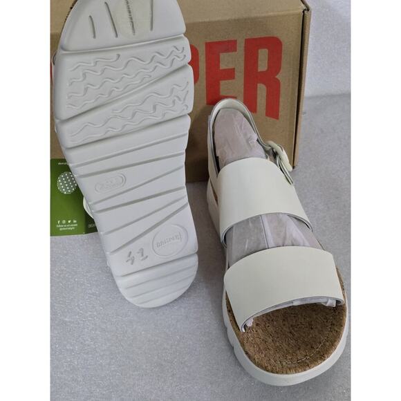 CAMPER Women's NEW Oruga Slingback Strap Sandals Open Toe Leather Summer Shoes 9 - Picture 5 of 5